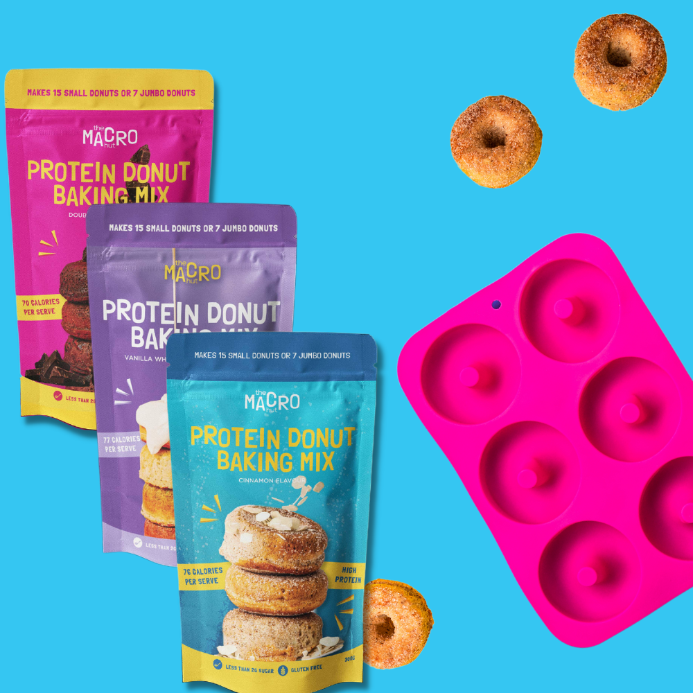 
            
                Load image into Gallery viewer, Protein Donut Baking Assorted Mix + Jumbo Tray
            
        