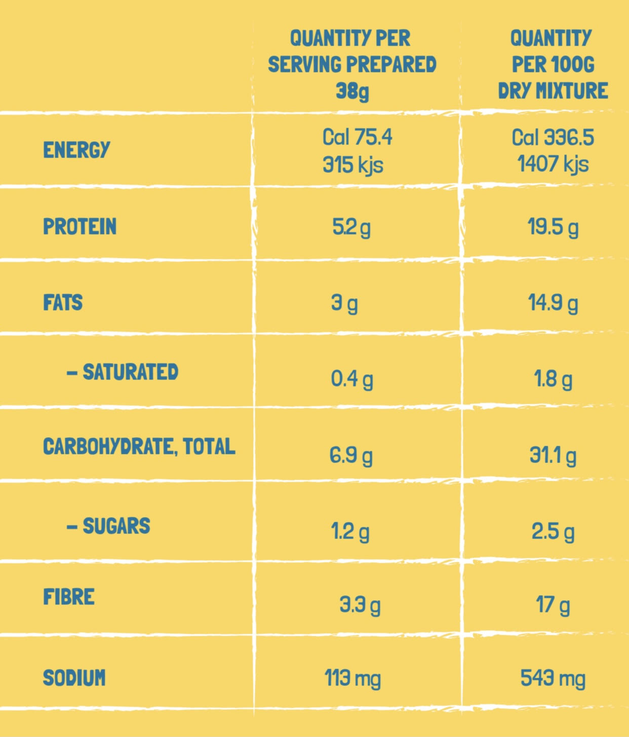 Protein Donut Baking Mix Cinnamon