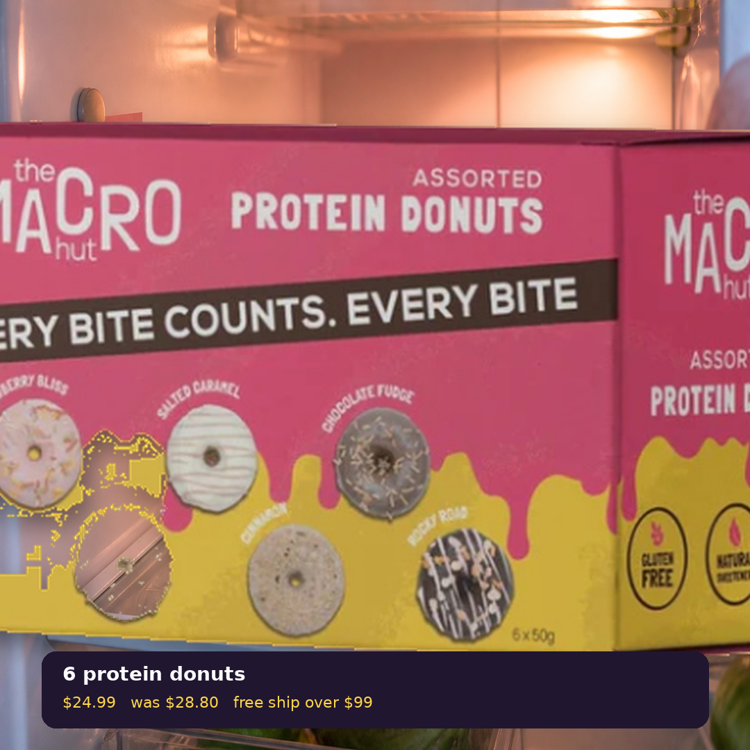 Assorted Pronuts 6-pack in the fridge